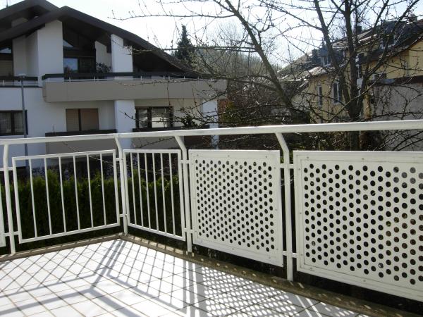 Blick vom Balkon / Wohnzimmer 